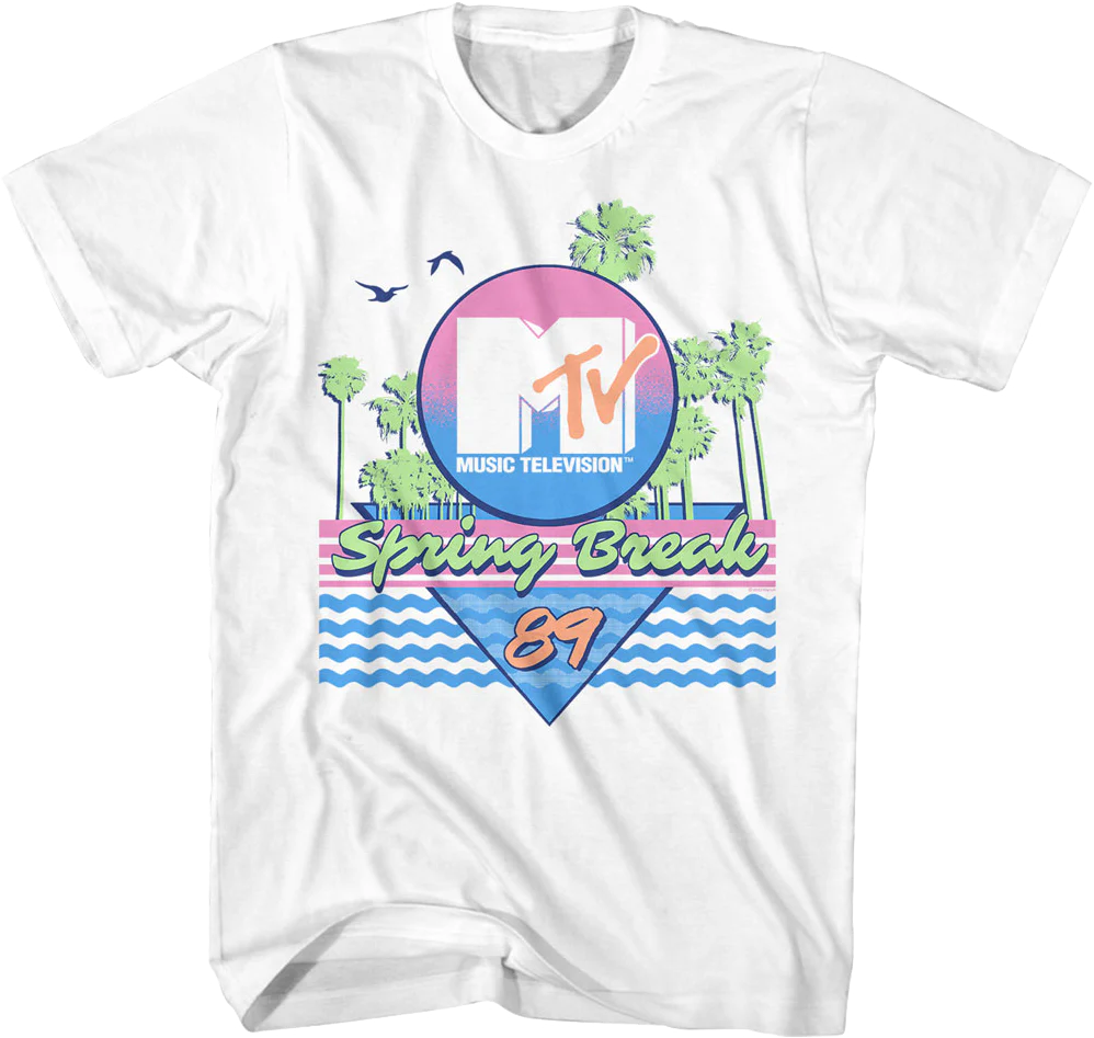 Spring Break '89 MTV Shirt