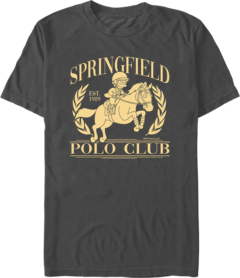 Springfield Polo Club Simpsons T-Shirt