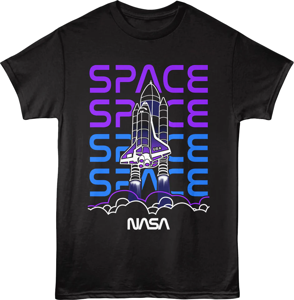 Stacked Space NASA T-Shirt
