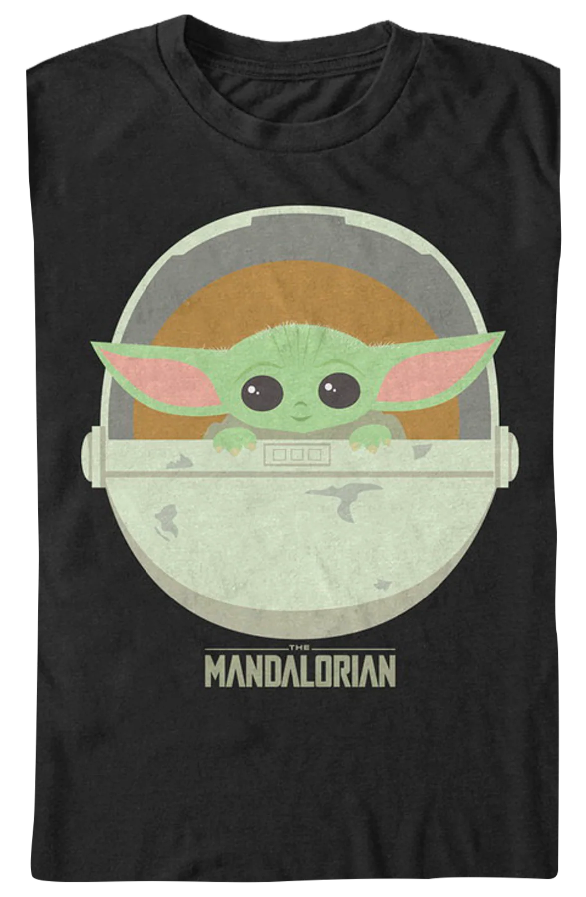 Star Wars The Mandalorian The Child Illustration T-Shirt - Image 2