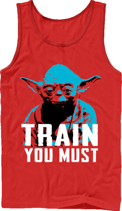 Star Wars Train You Must Tank Top