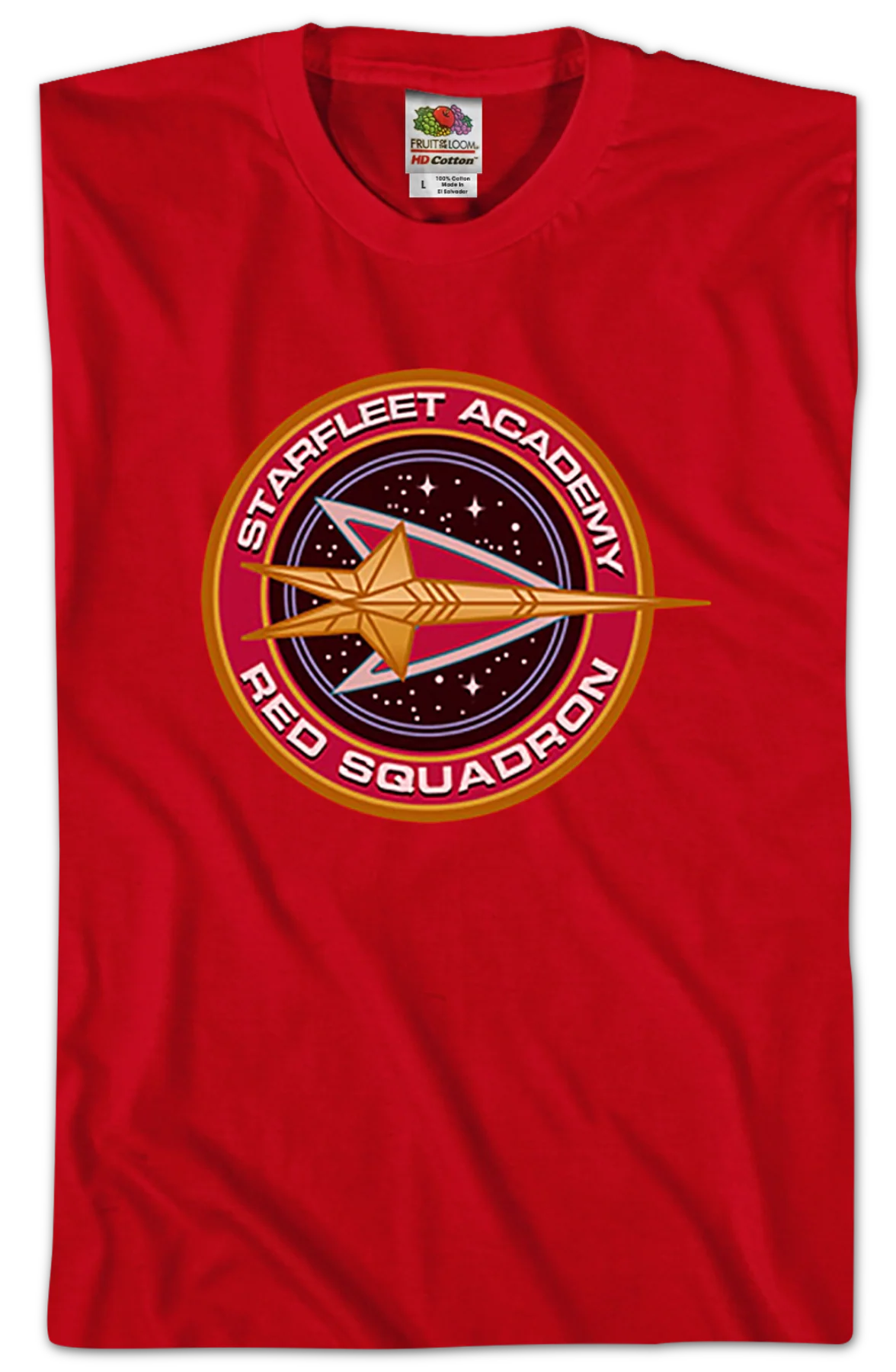 Starfleet Academy Red Squadron Star Trek T-Shirt - Image 2
