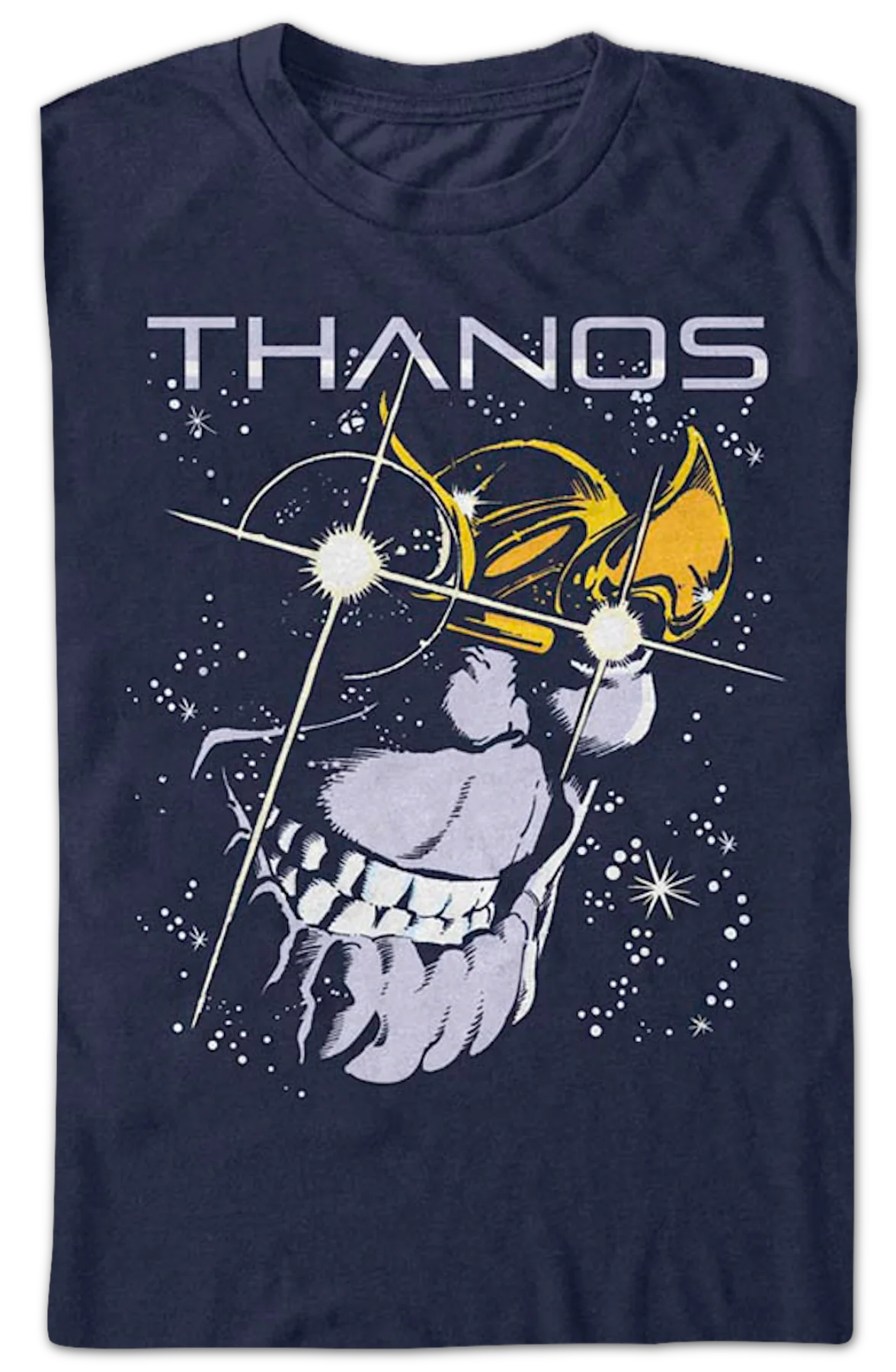 Starry-Eyed Thanos Marvel Comics T-Shirt - Image 2