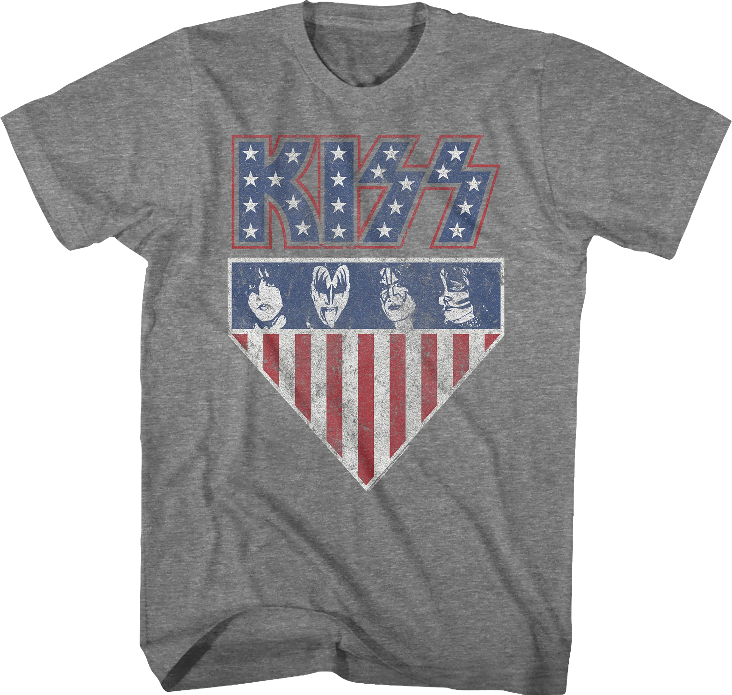Stars And Stripes KISS T-Shirt