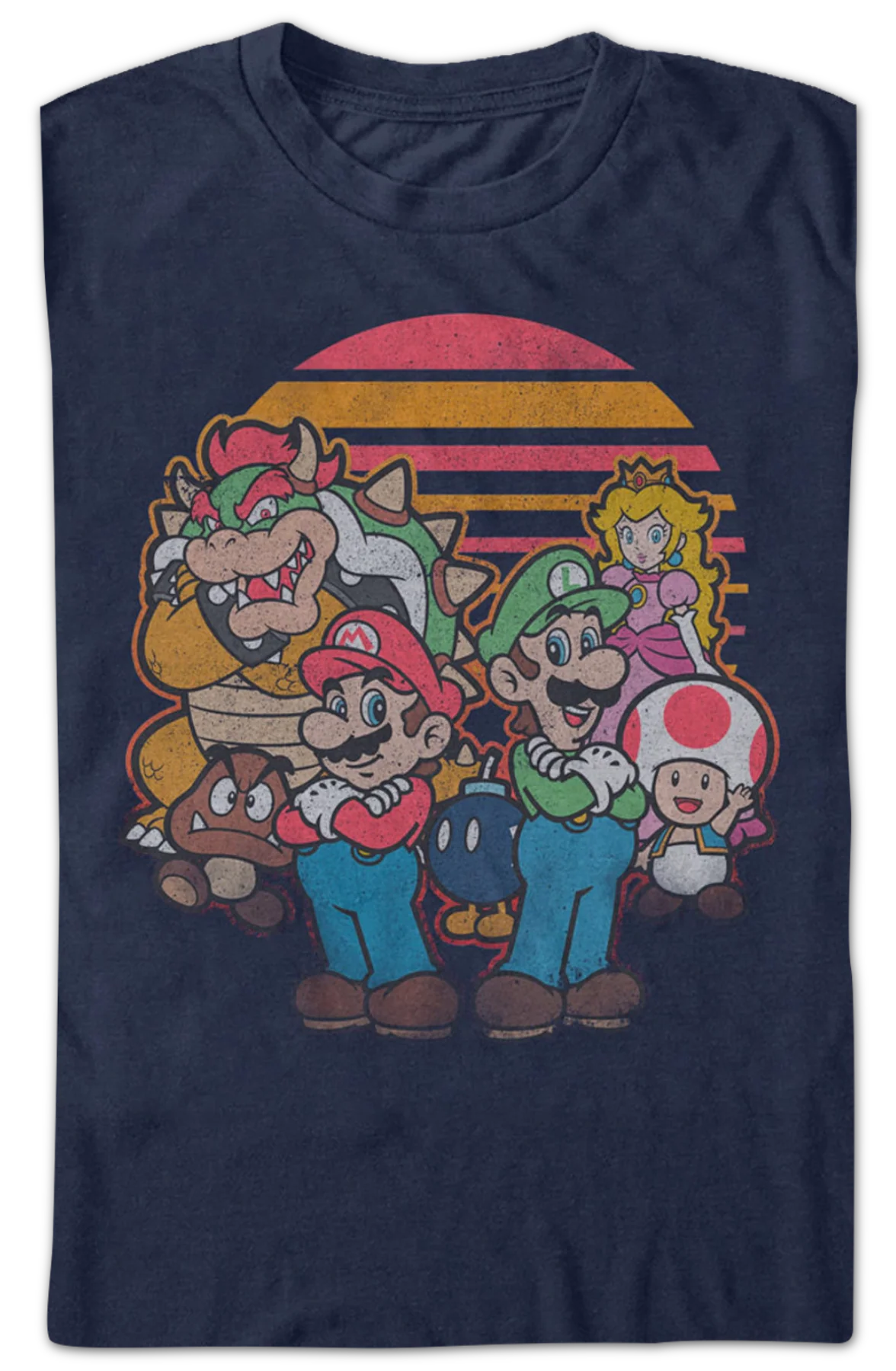 Stars of Super Mario Bros. T-Shirt - Image 2