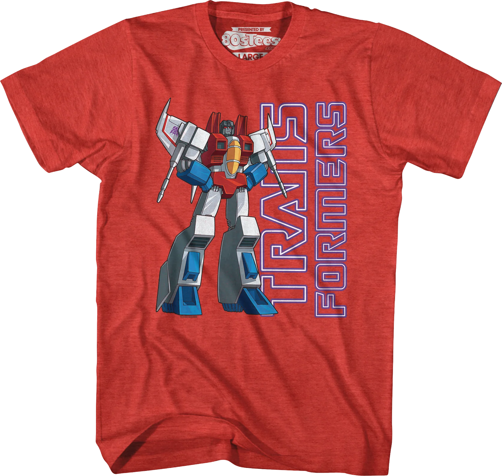 Starscream Air Commander Pose Transformers T-Shirt - Image 7