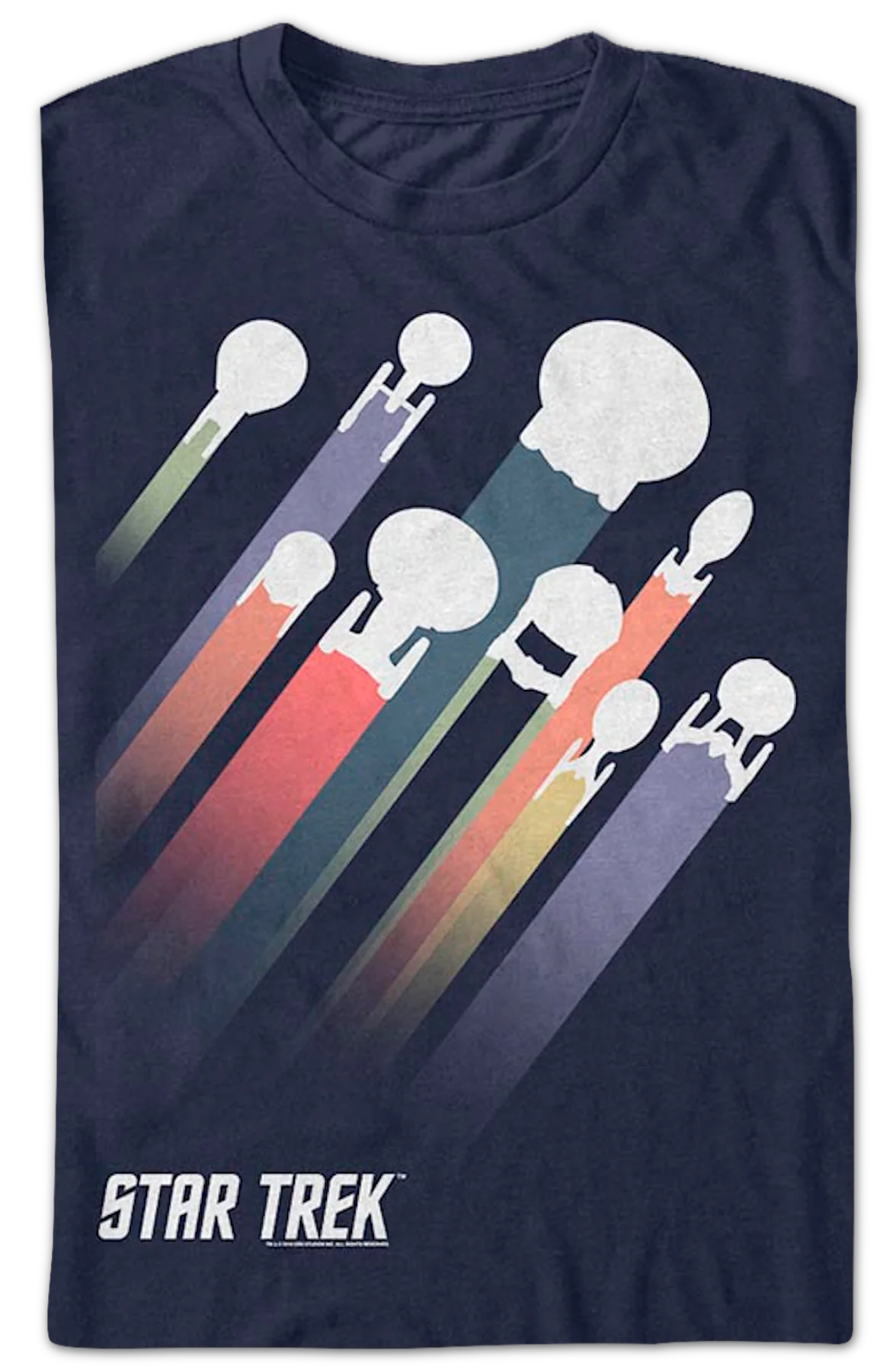 Starships Star Trek T-Shirt - Image 2