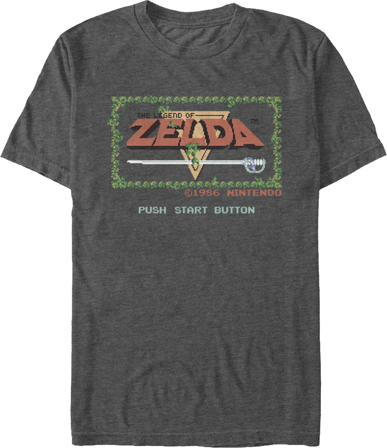 Start Screen Legend of Zelda T-Shirt