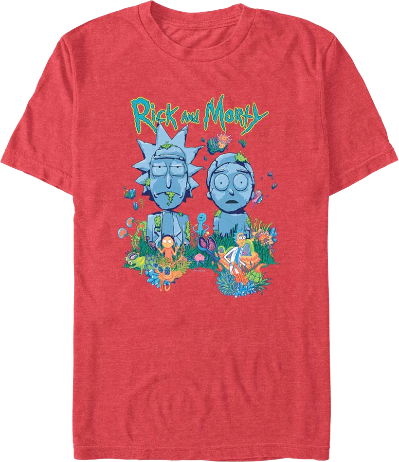 Statues Rick And Morty T-Shirt