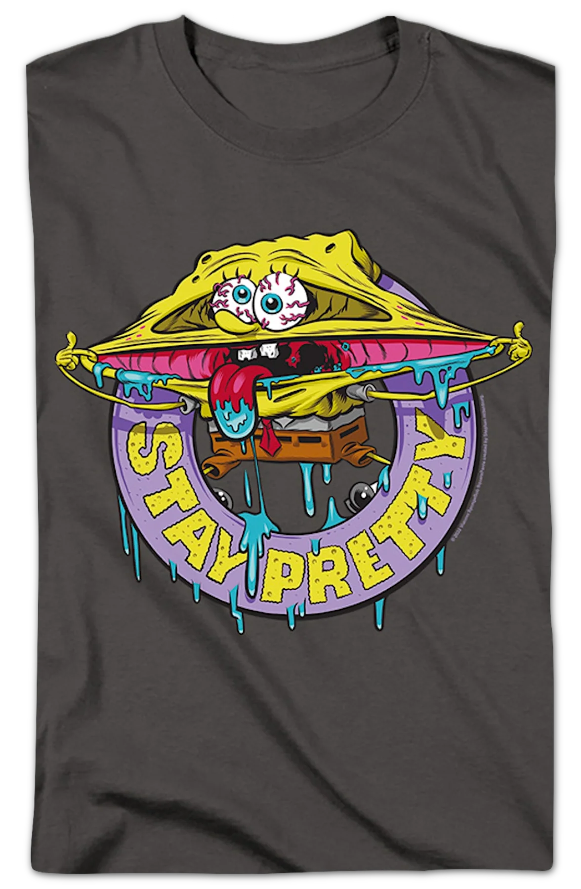 Stay Pretty SpongeBob SquarePants T-Shirt - Image 2