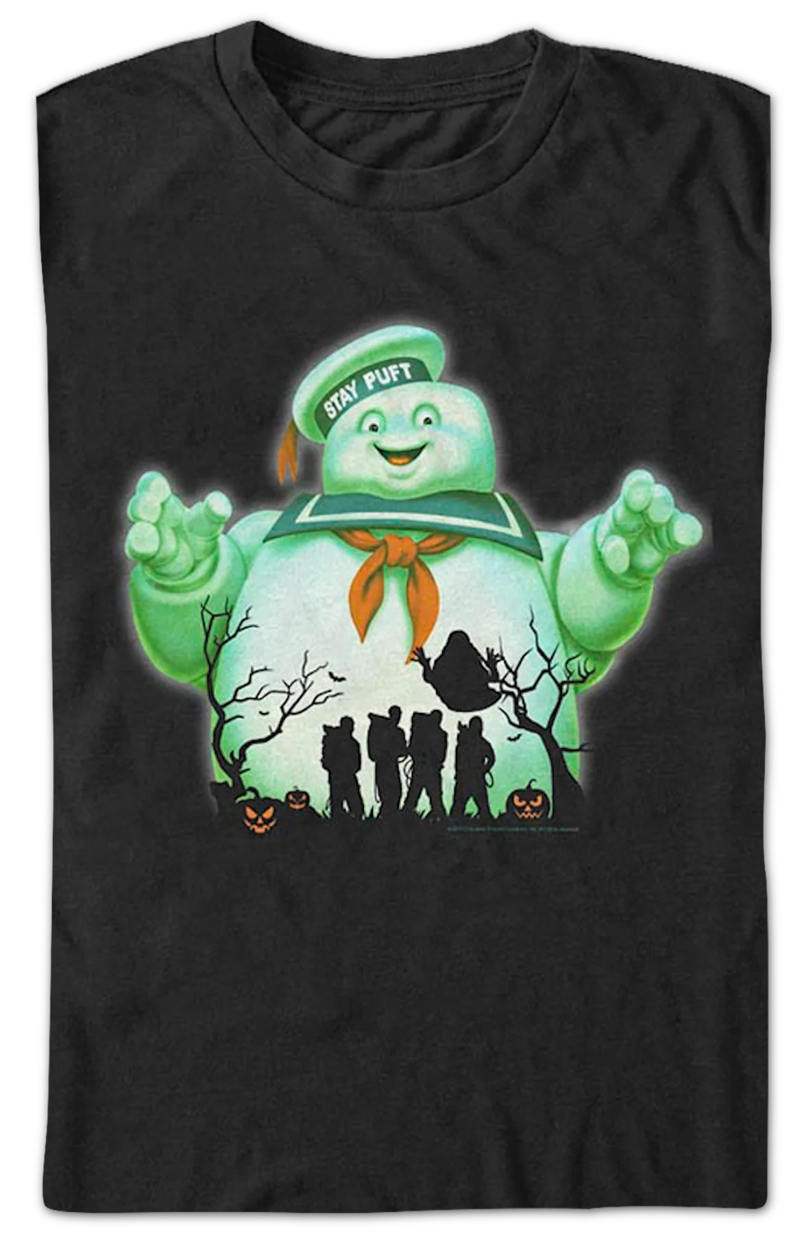 Stay Puft Halloween Ghostbusters T-Shirt - Image 2