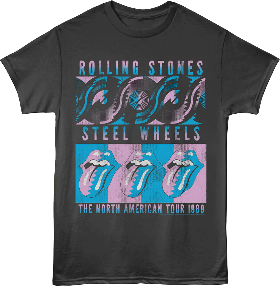 Steel Wheels North American Tour 1989 Rolling Stones T-Shirt