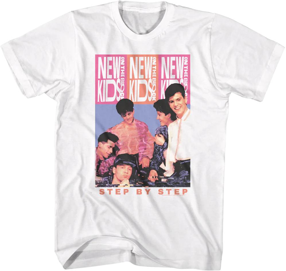 Step By Step New Kids On The Block T-Shirt