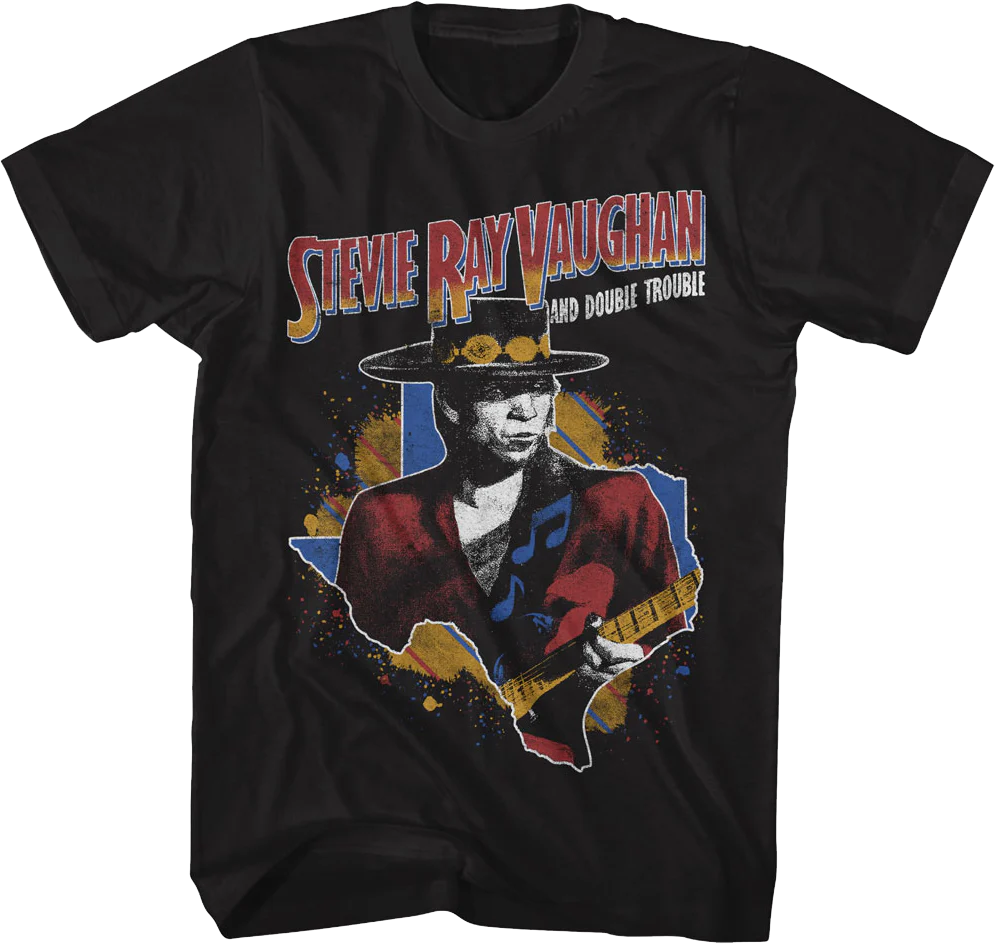 Stevie Ray Vaughan And Double Trouble T-Shirt