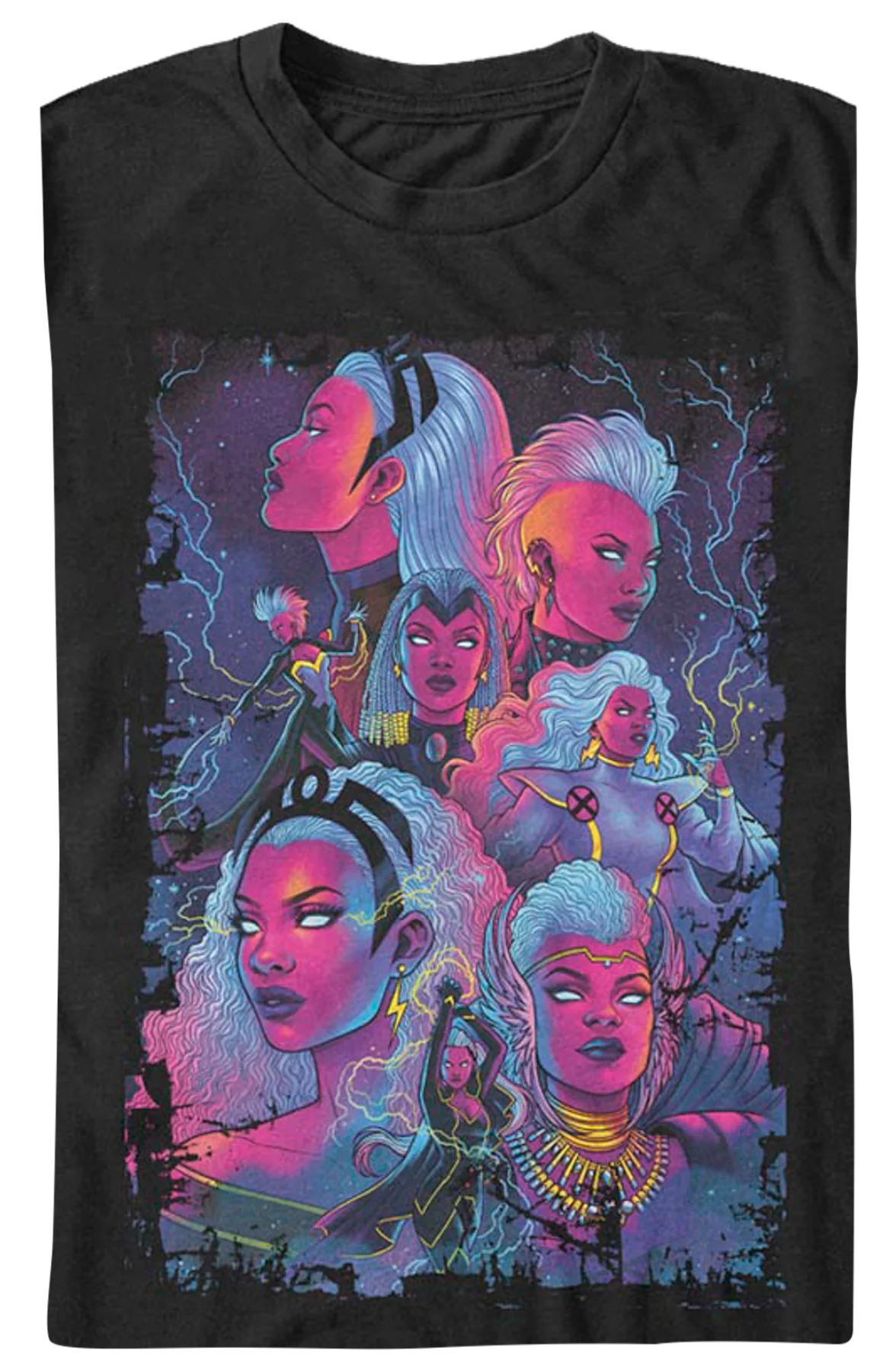 Storm Collage X-Men T-Shirt - Image 2