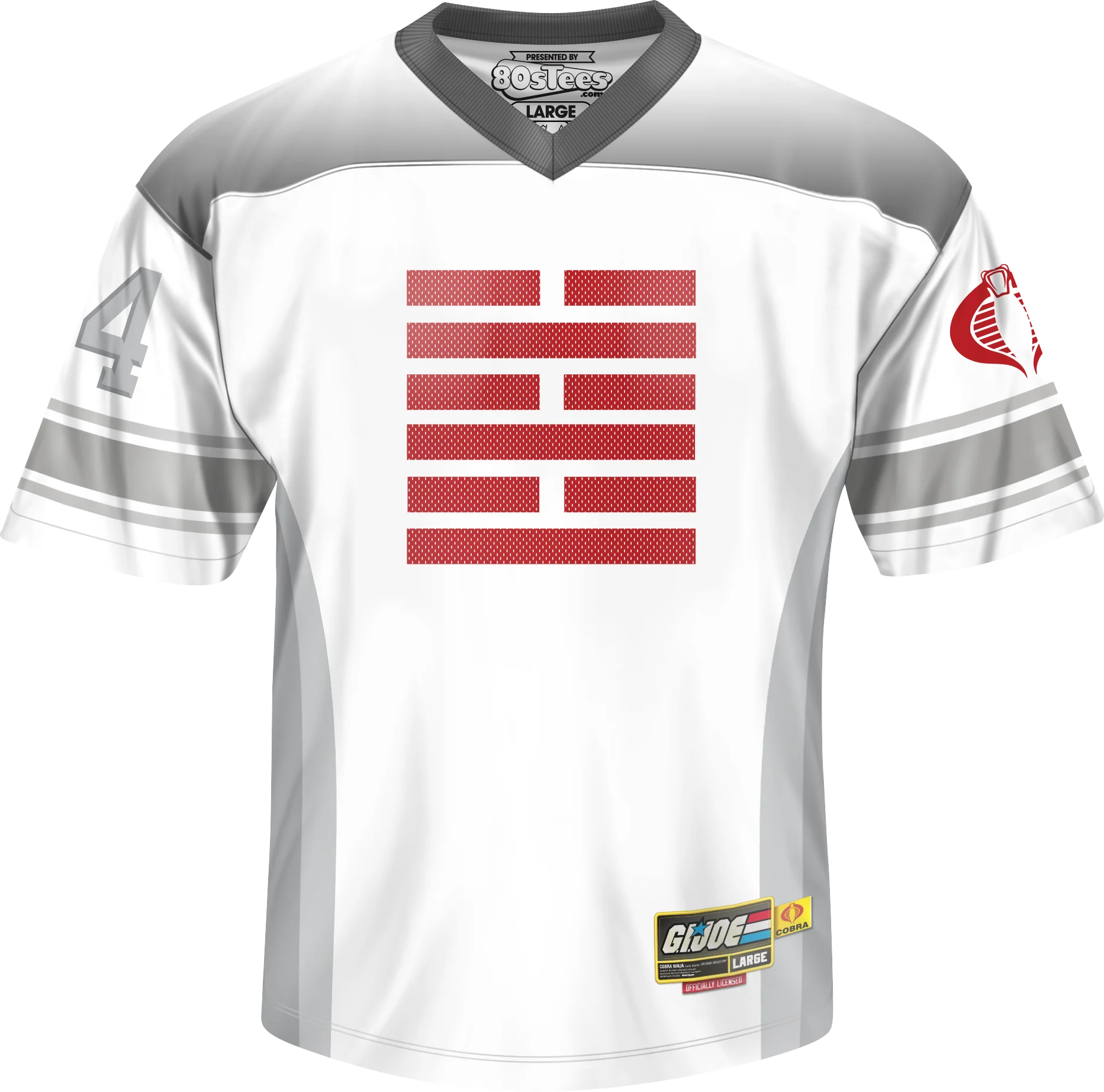 Storm Shadow Arashikage Clan GI Joe Football Jersey