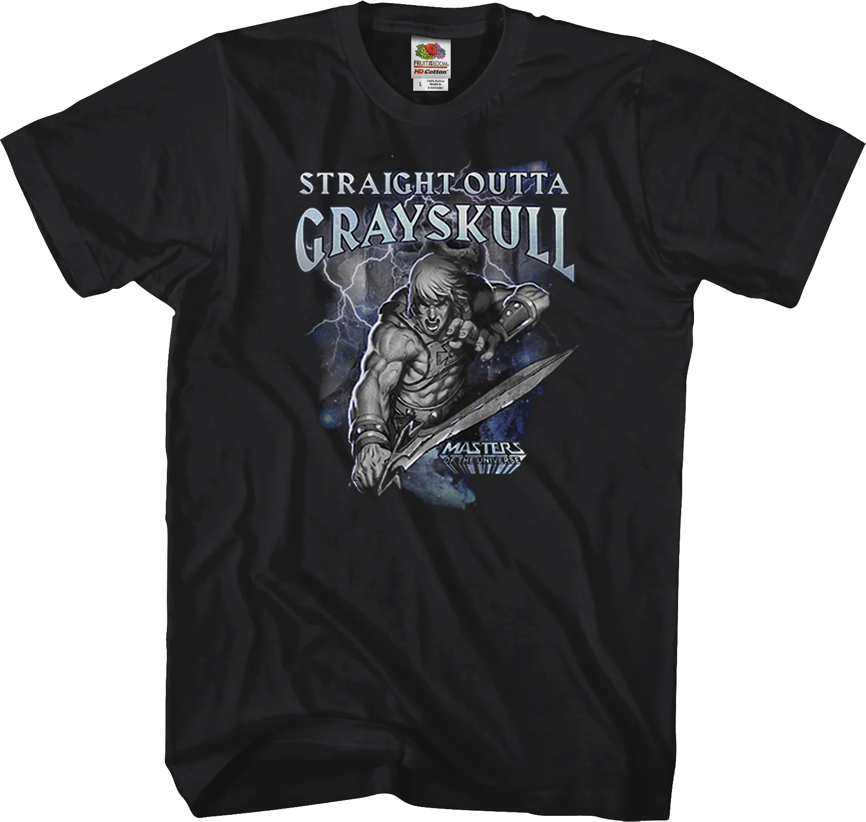 Straight Outta Grayskull Masters of the Universe T-Shirt