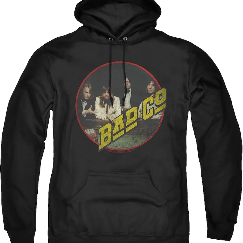 Straight Shooter Vinyl Jacket Sleeve Bad Company Hoodie