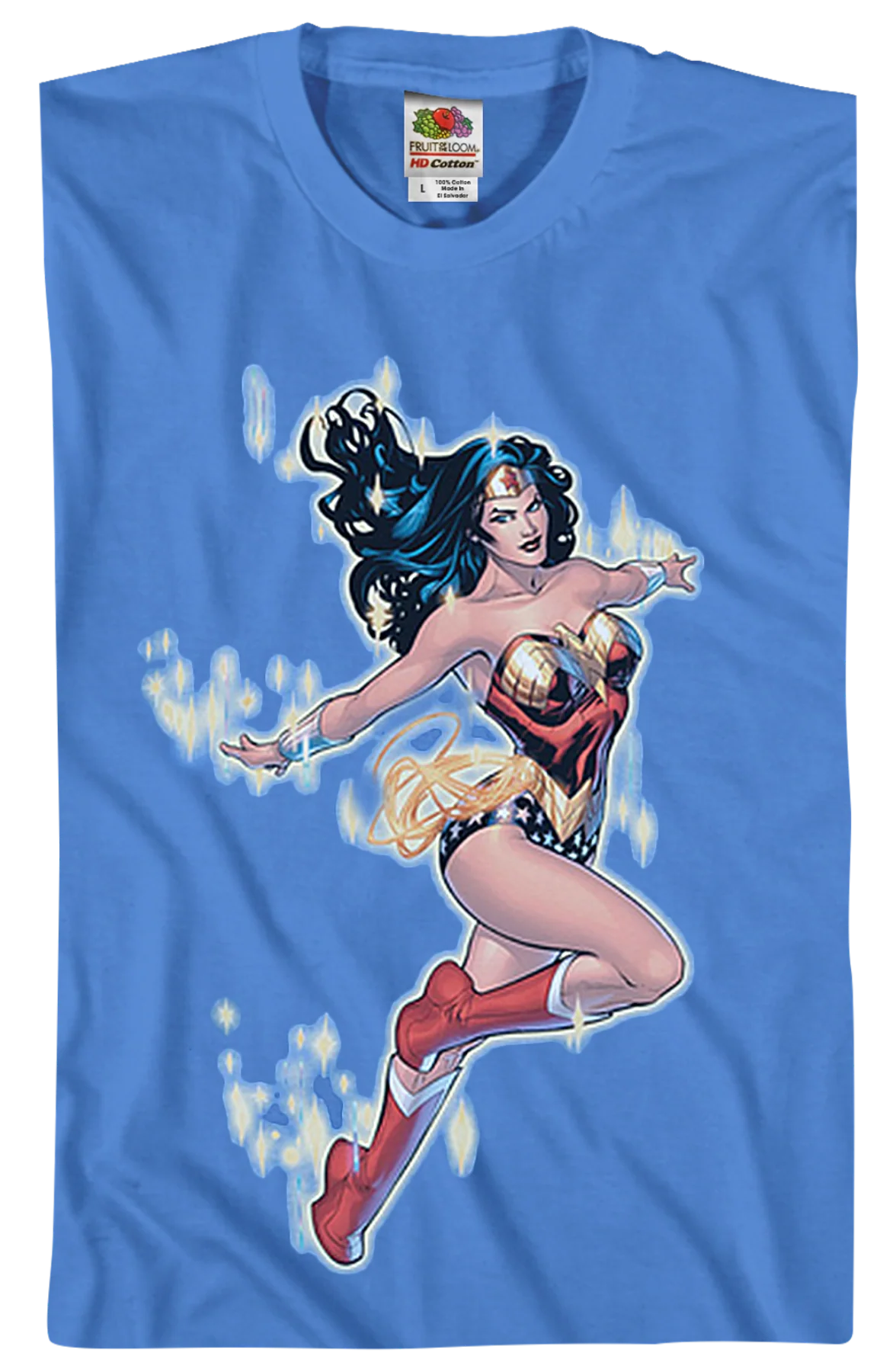 Strike A Pose Wonder Woman T-Shirt - Image 2