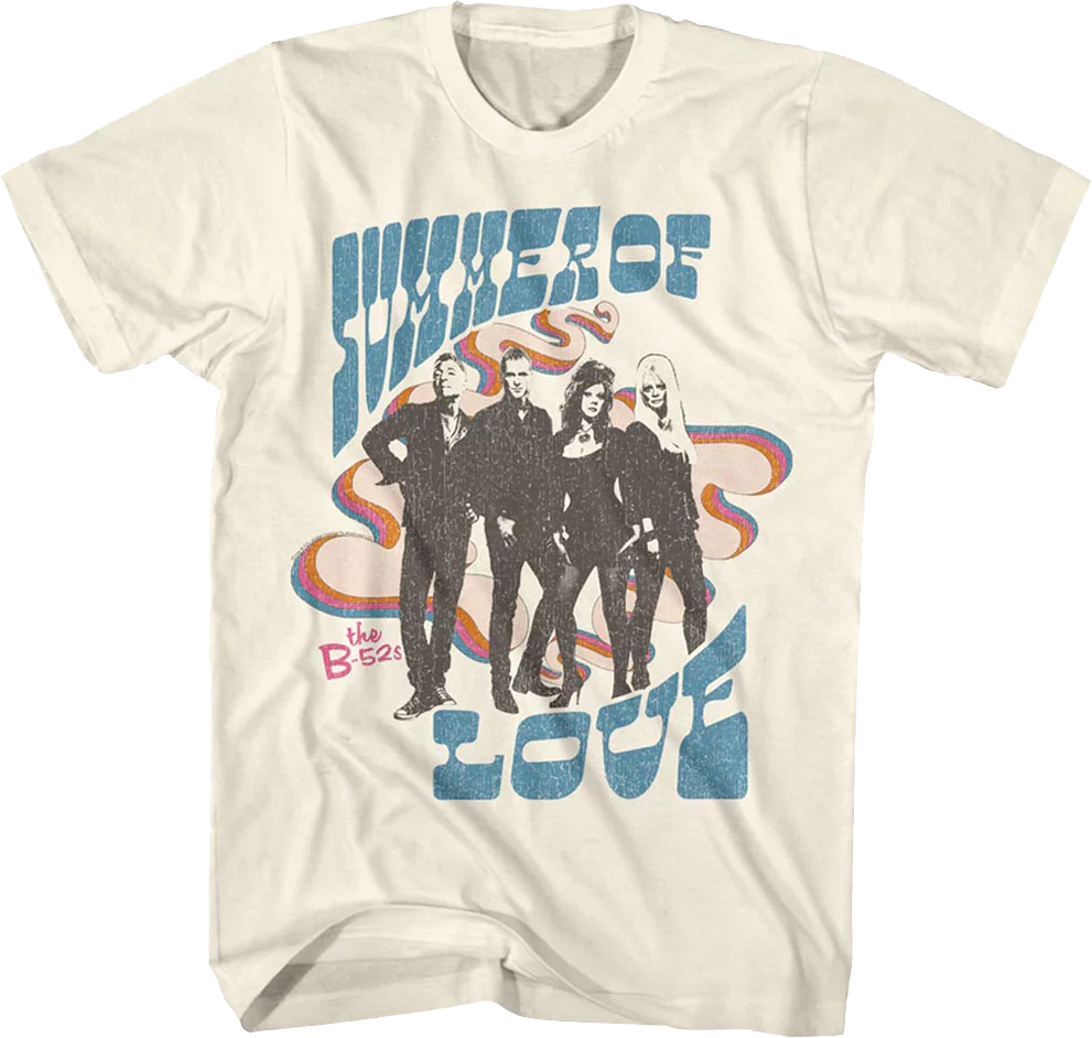 Summer Of Love B-52s T-Shirt