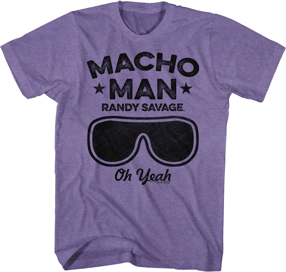 Sunglasses Macho Man Randy Savage T-Shirt