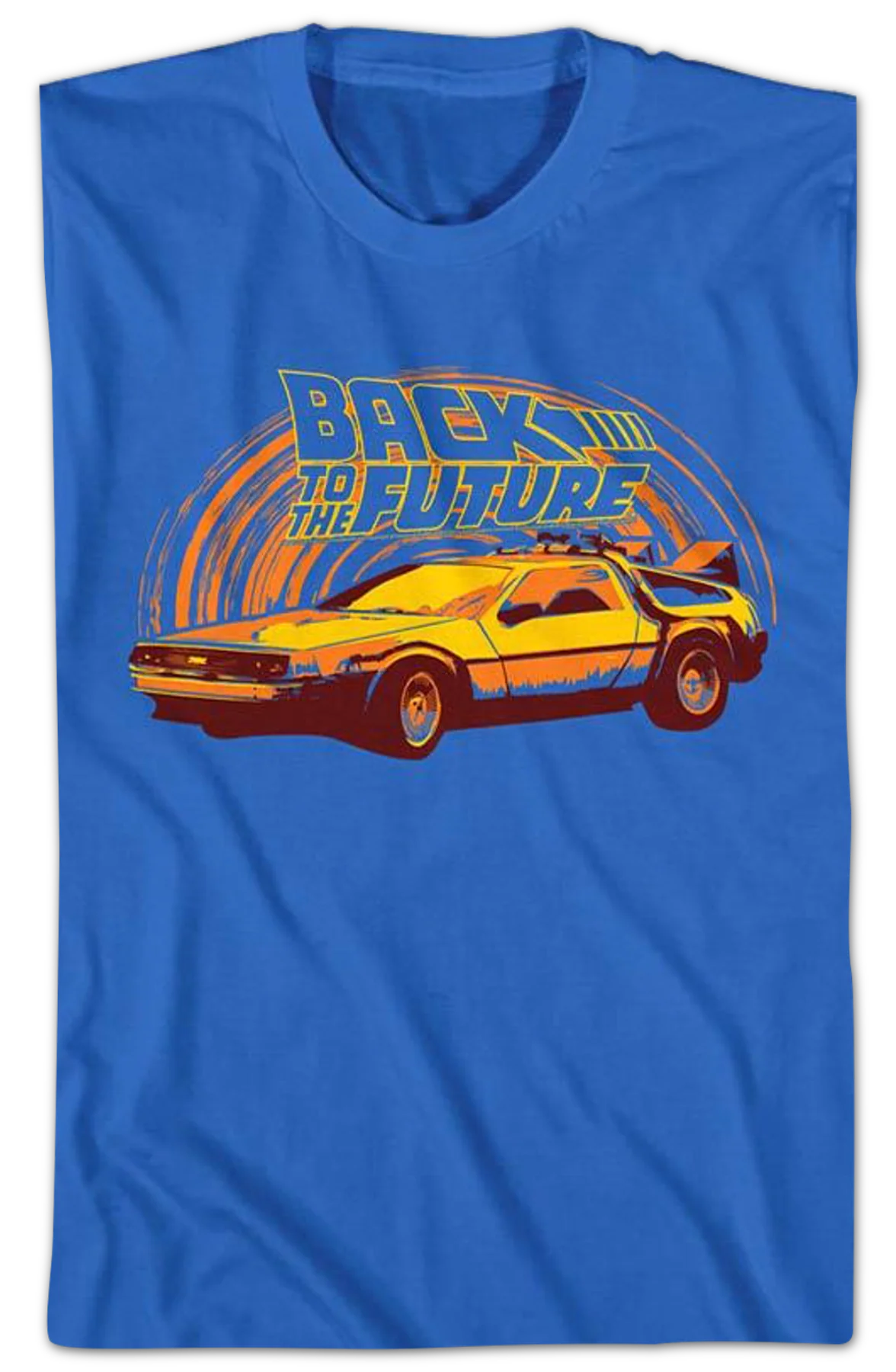 Sunrise DeLorean Back To The Future T-Shirt - Image 2