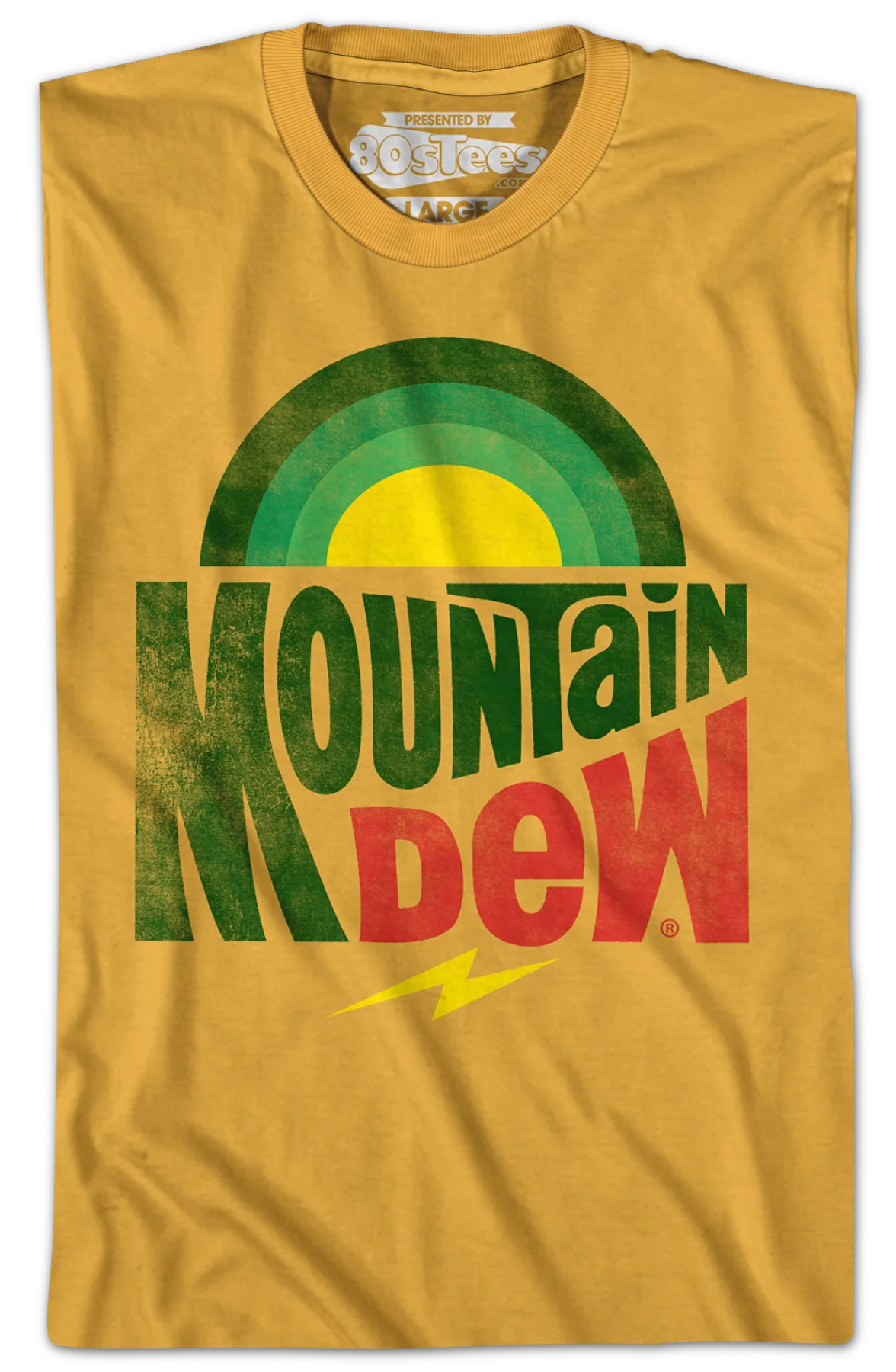 Sunrise Logo Mountain Dew T-Shirt - Image 2