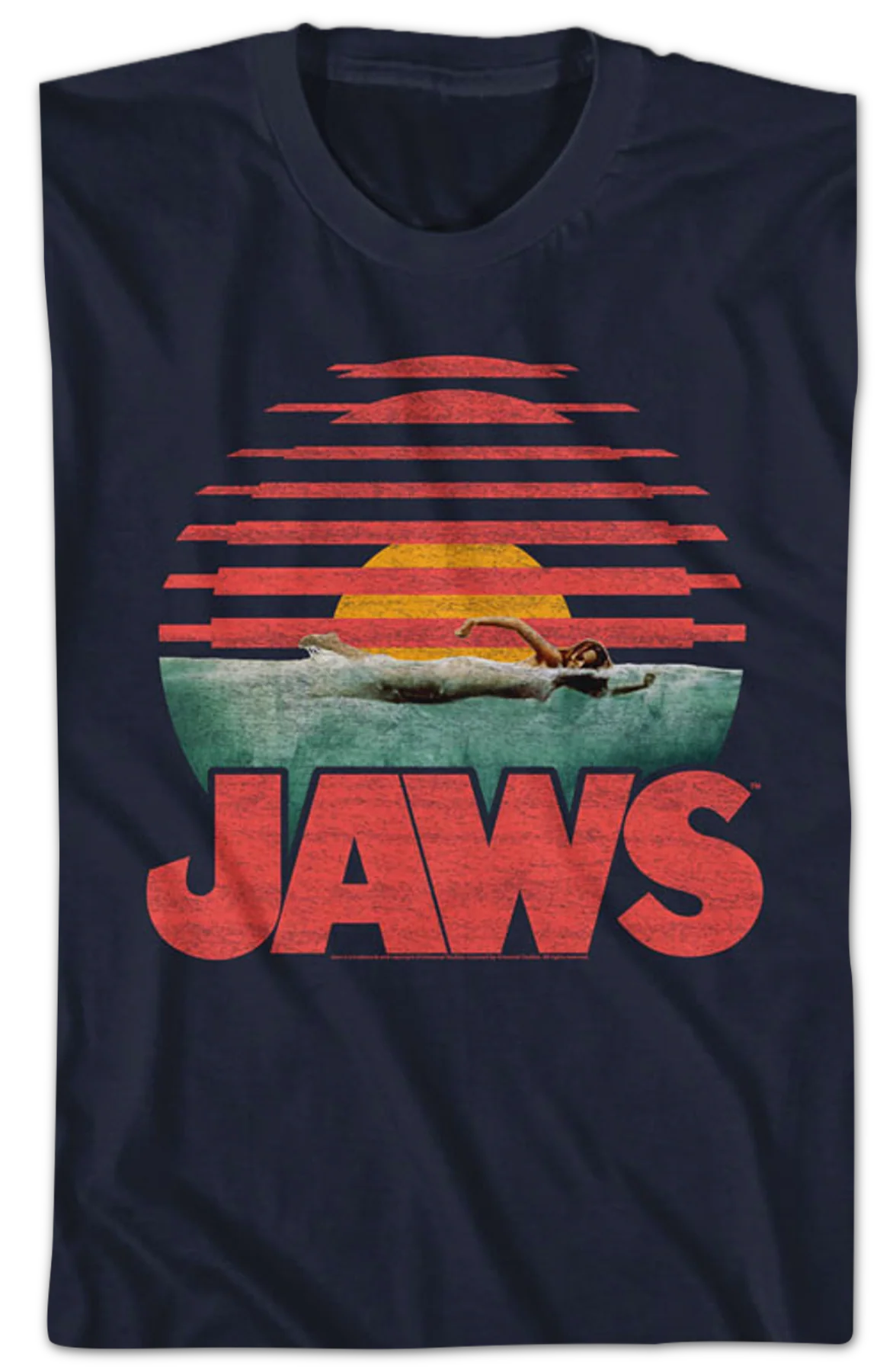 Sunset Blinds Jaws T-Shirt - Image 2