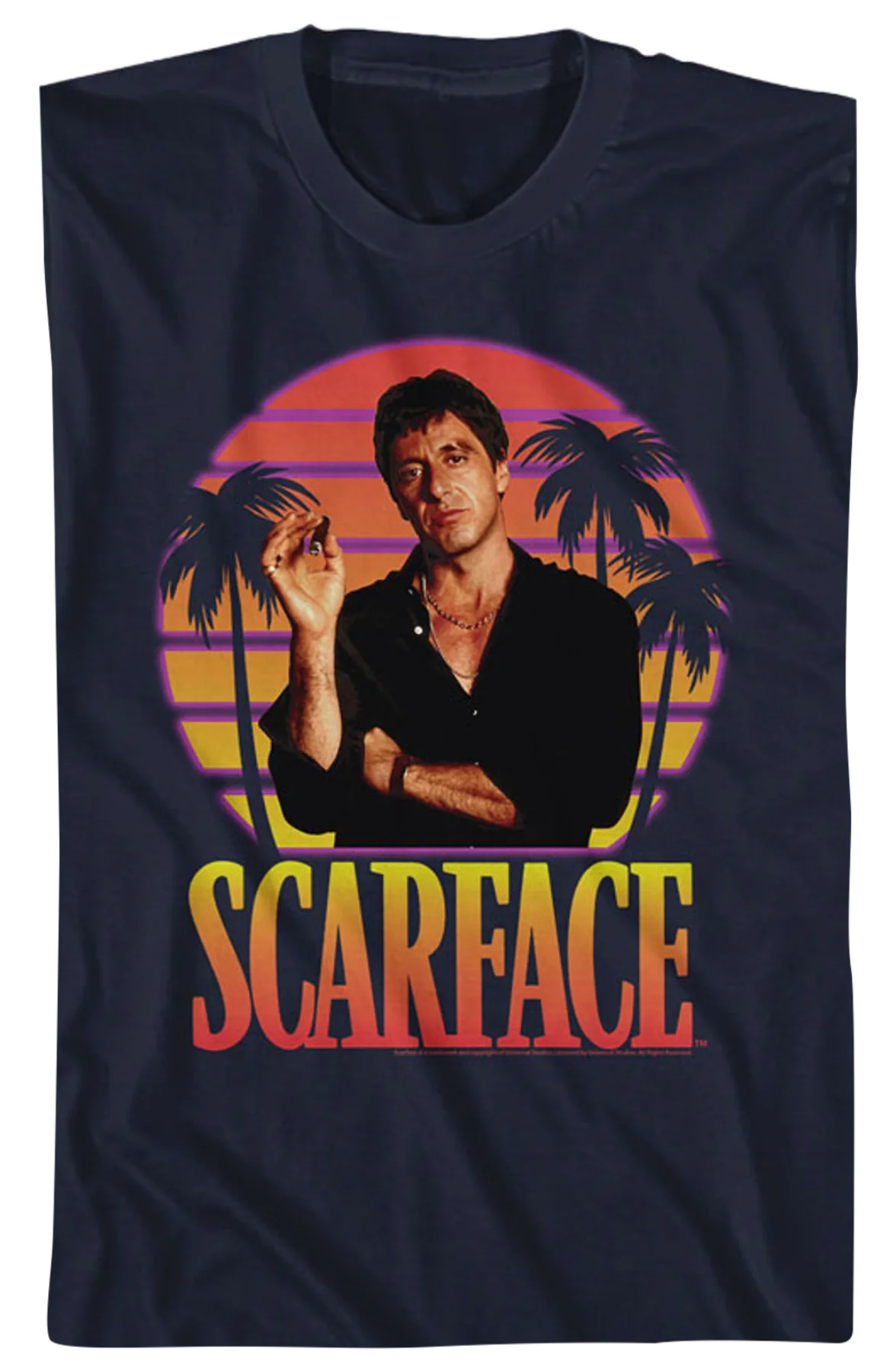 Sunset Scarface T-Shirt - Image 2