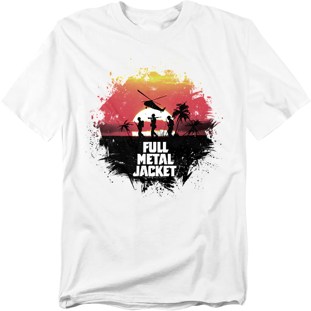 Sunset Silhouettes Full Metal Jacket T-Shirt