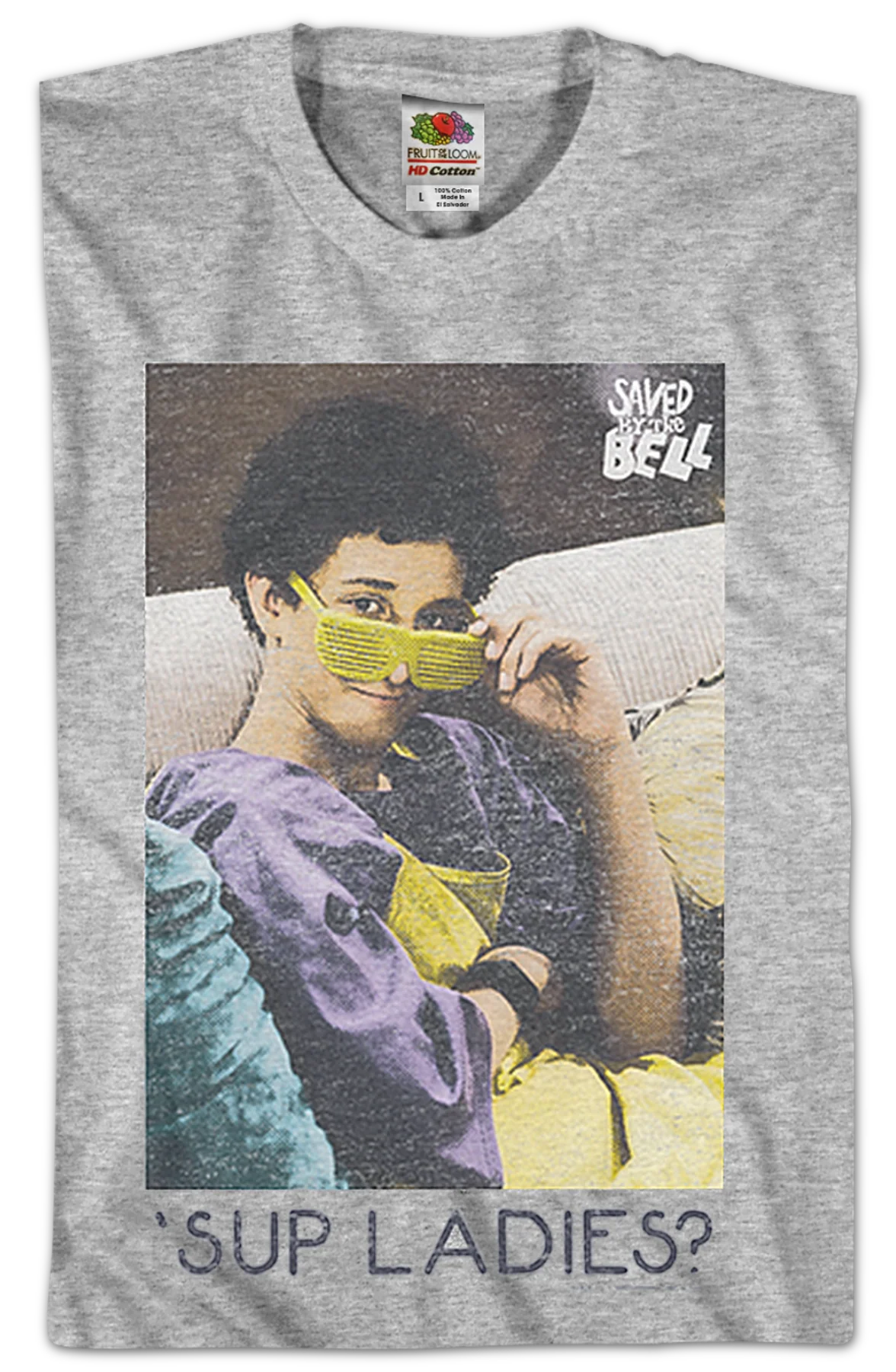 'Sup Ladies Saved By The Bell T-Shirt - Image 2