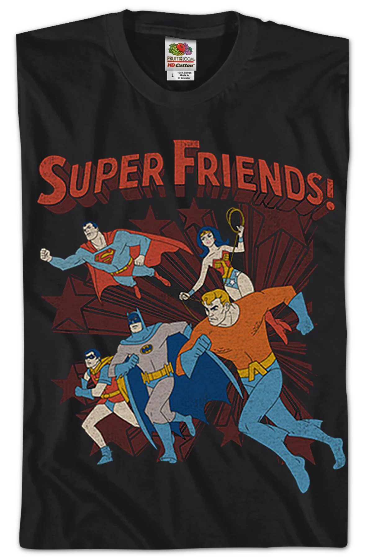 Super Friends DC Comics T-Shirt - Image 2
