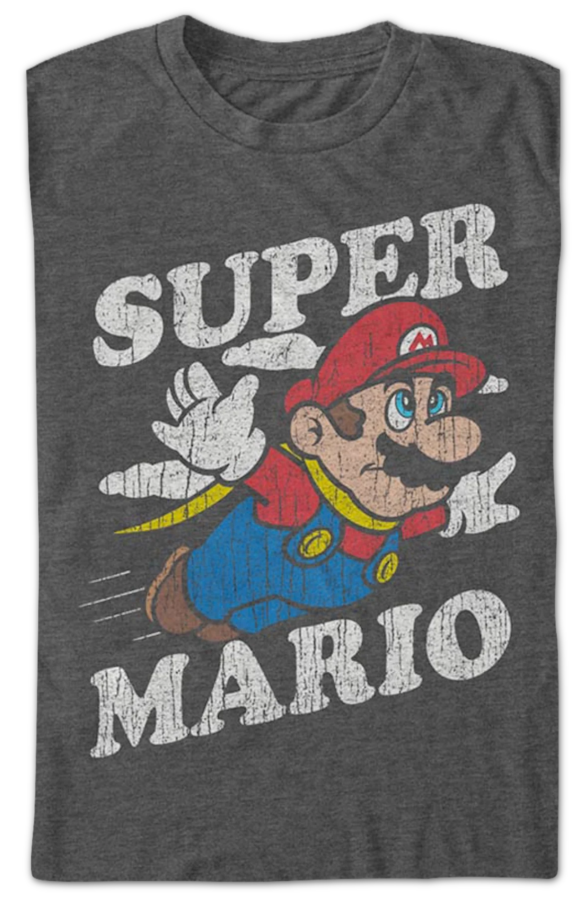 Super Mario Cape Super Mario Bros. T-Shirt - Image 2