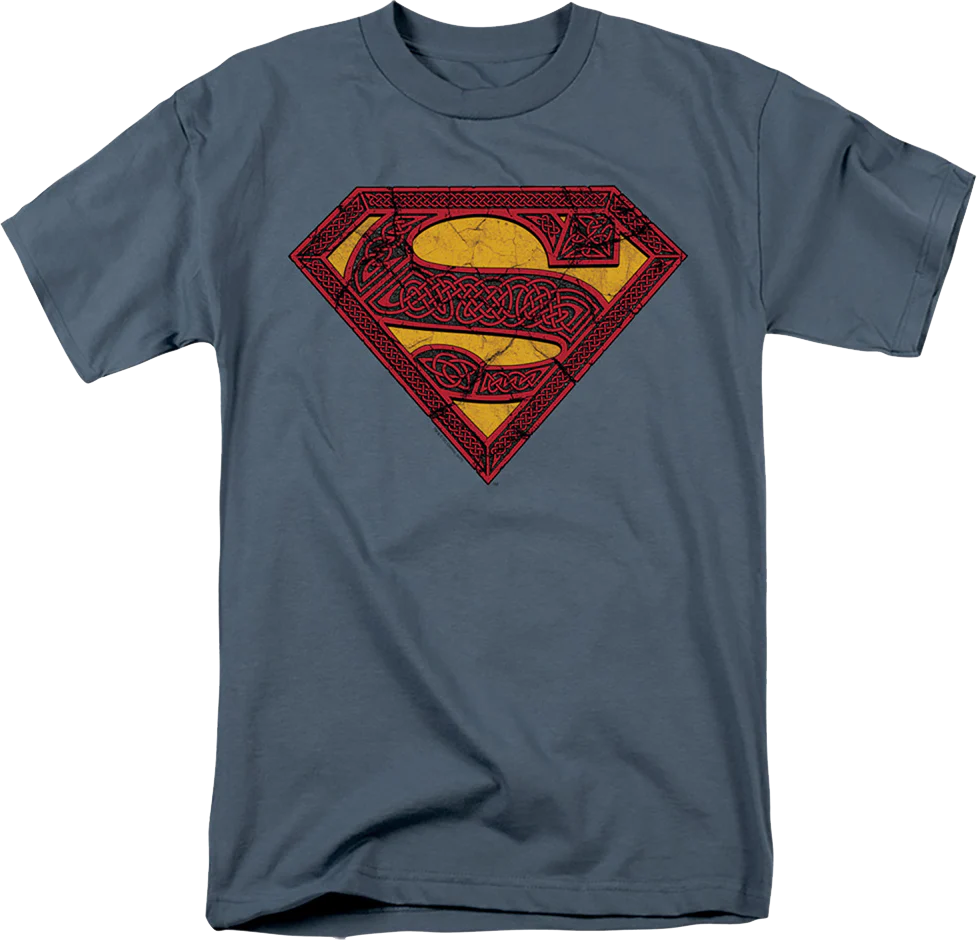 Superman Celtic Shield DC Comics T-Shirt