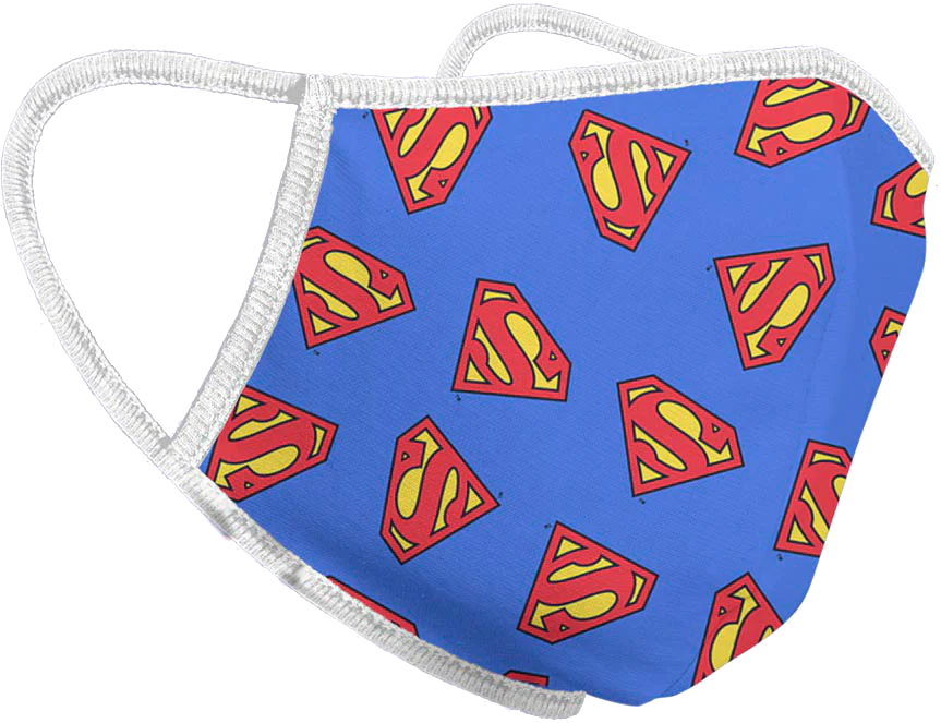 Superman Logo DC Comics Face Mask