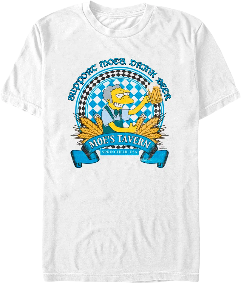 Support Moe's Tavern The Simpsons T-Shirt