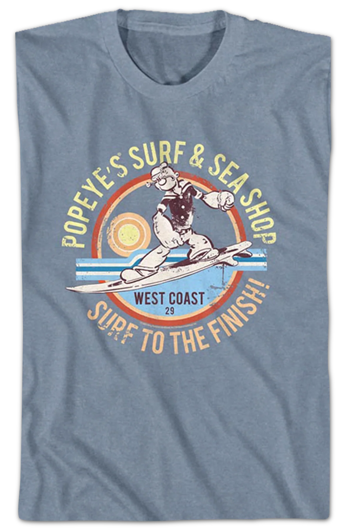 Surf & Sea Shop Popeye T-Shirt - Image 2