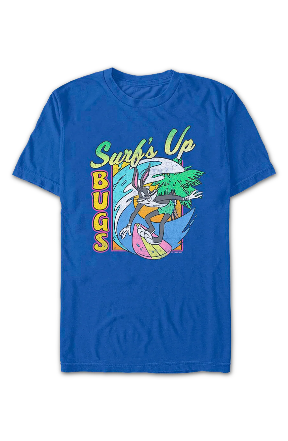 Surf's Up Bugs Bunny Looney Tunes T-Shirt - Image 2