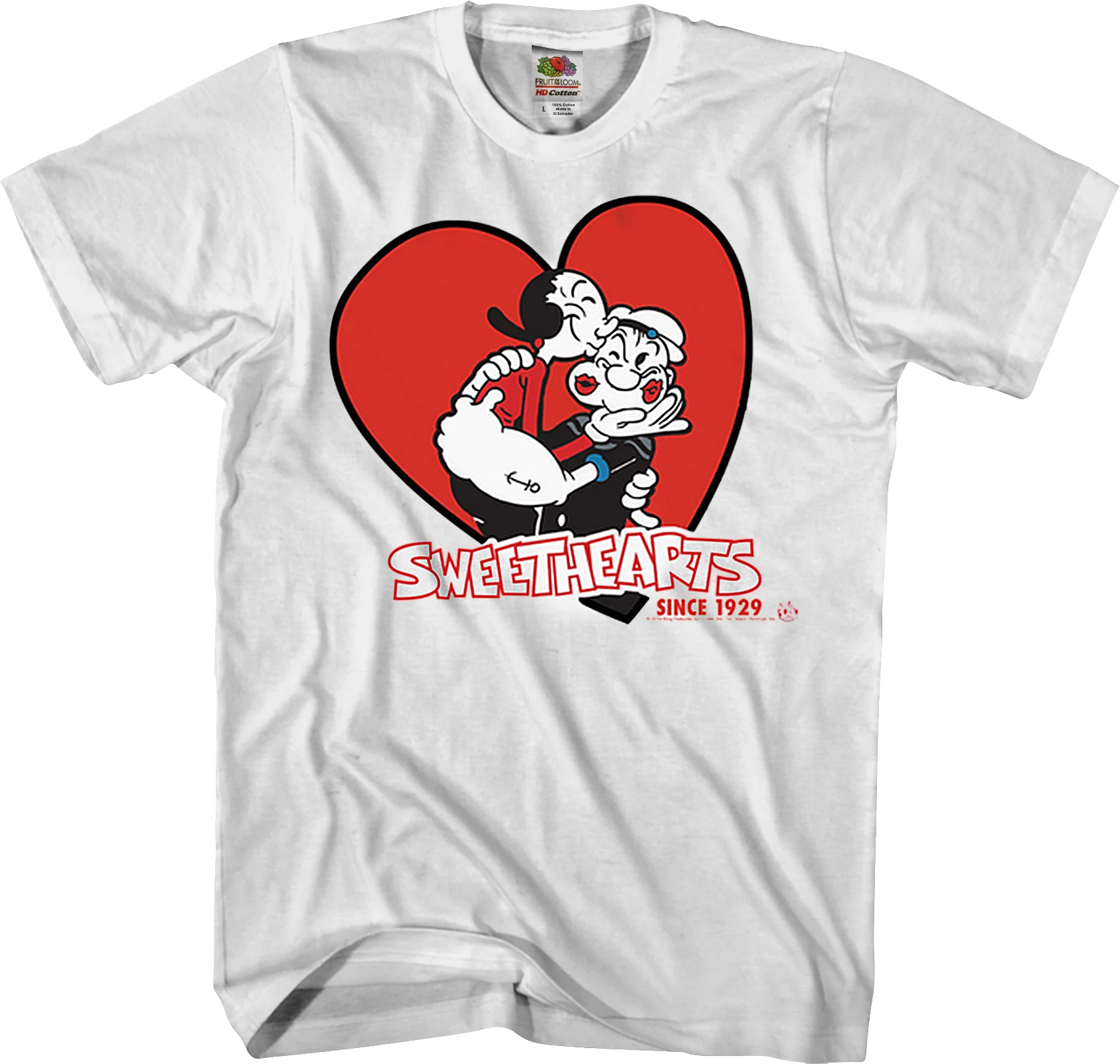 Sweethearts Olive Oyl and Popeye T-Shirt