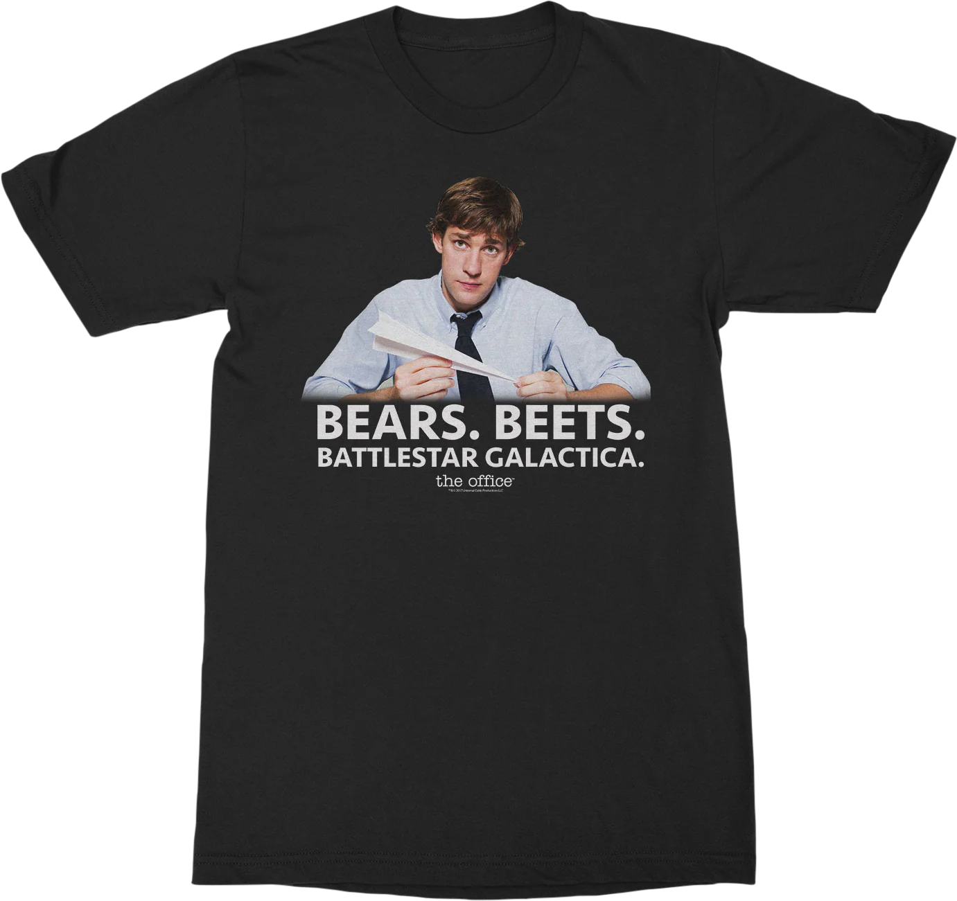 T-Line Bears Beets Battlestar Galactica The Office T-Shirt