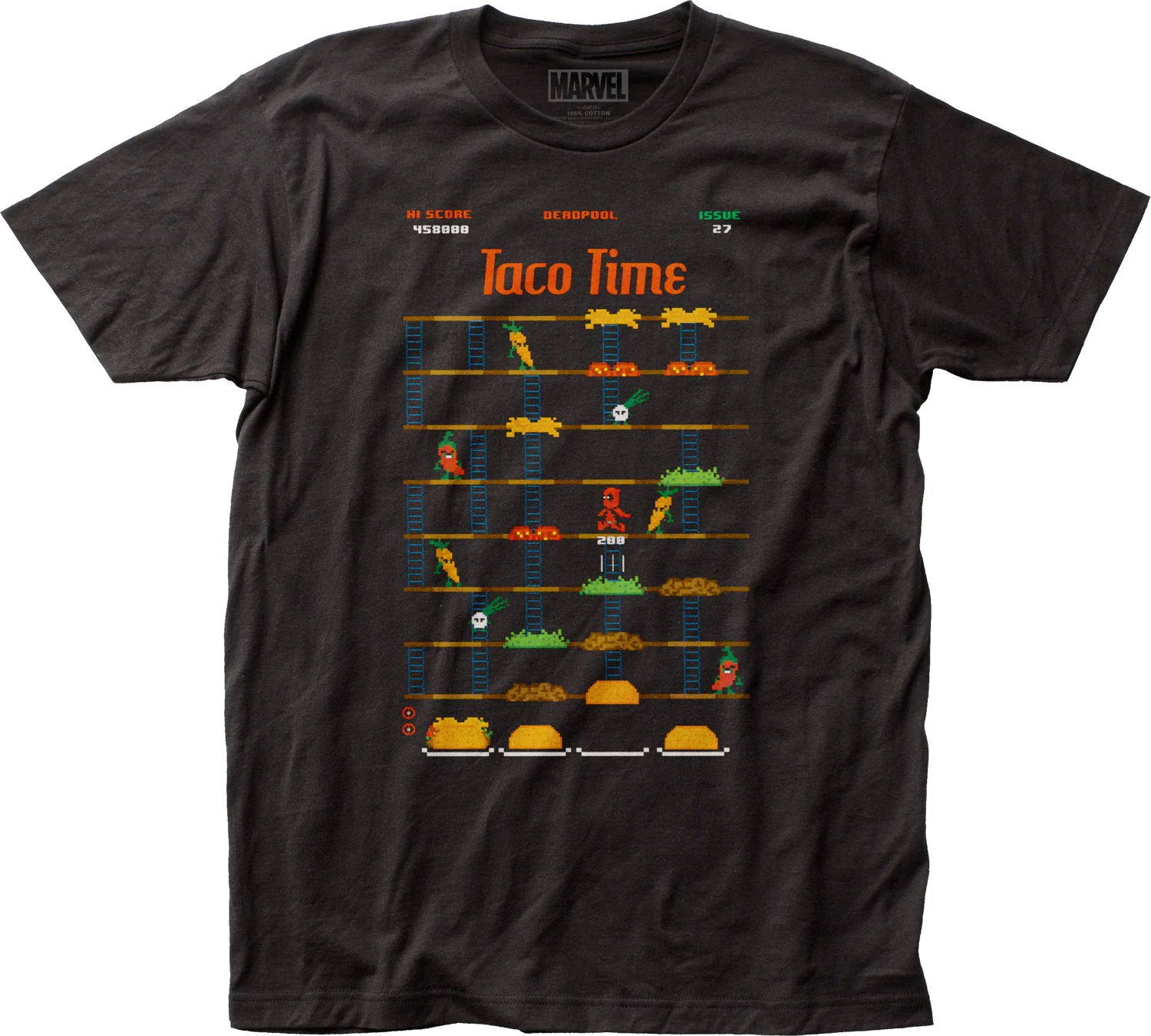 Taco Time Deadpool T-Shirt
