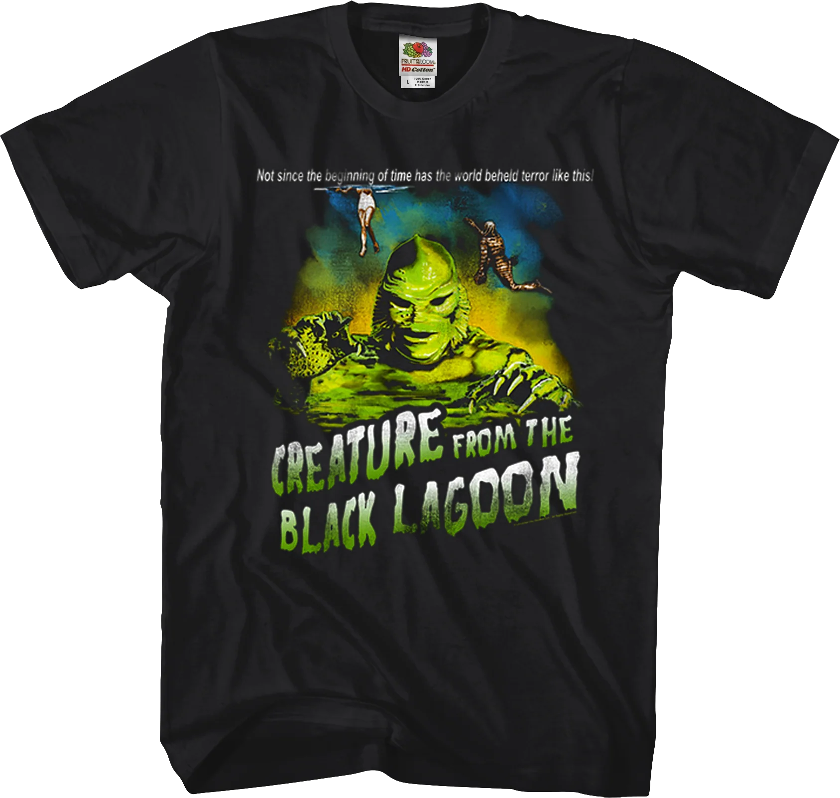 Tagline Creature From The Black Lagoon T-Shirt