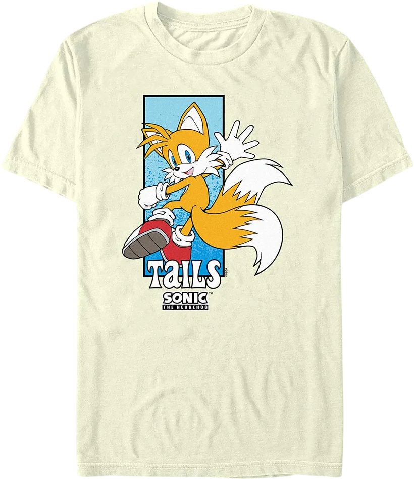 Tails Pose Sonic The Hedgehog T-Shirt