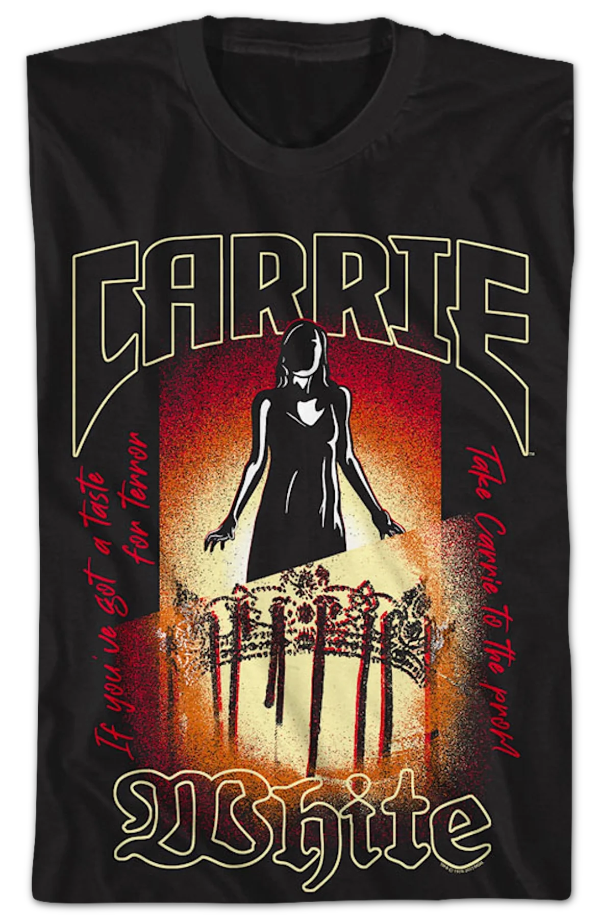 Take Carrie White To The Prom Carrie T-Shirt - Image 2