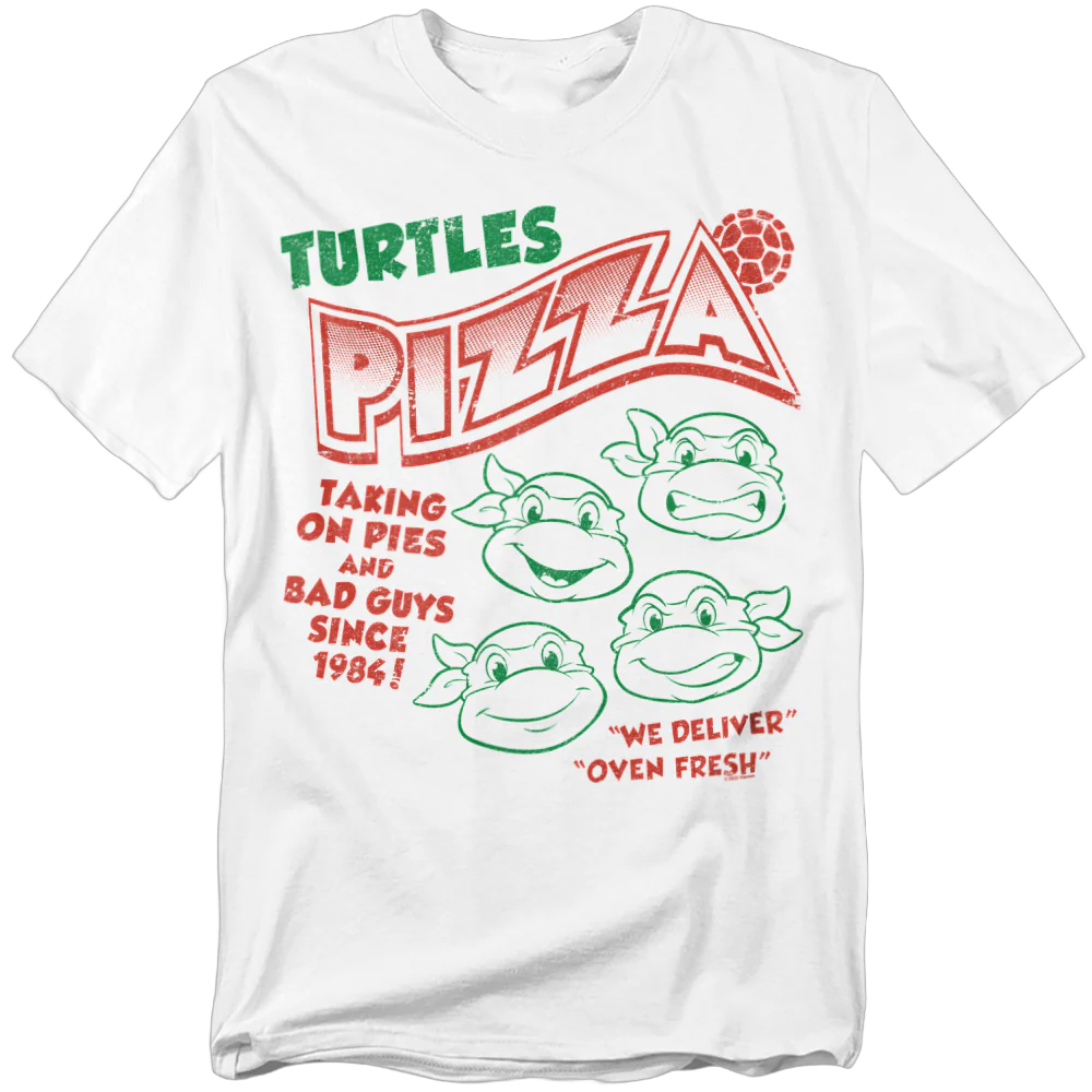 Taking On Pies And Bad Guys Teenage Mutant Ninja Turtles T-Shirt
