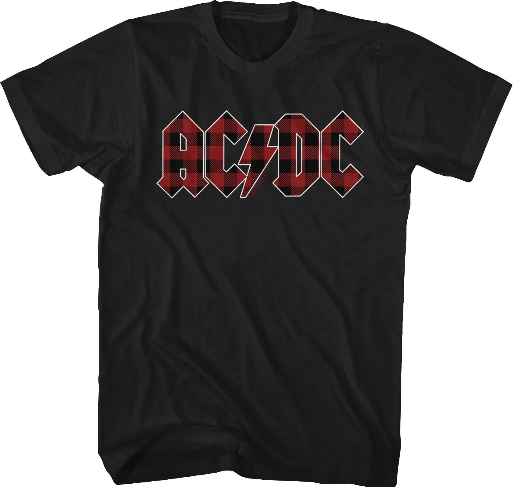 Tartan Logo ACDC T-Shirt