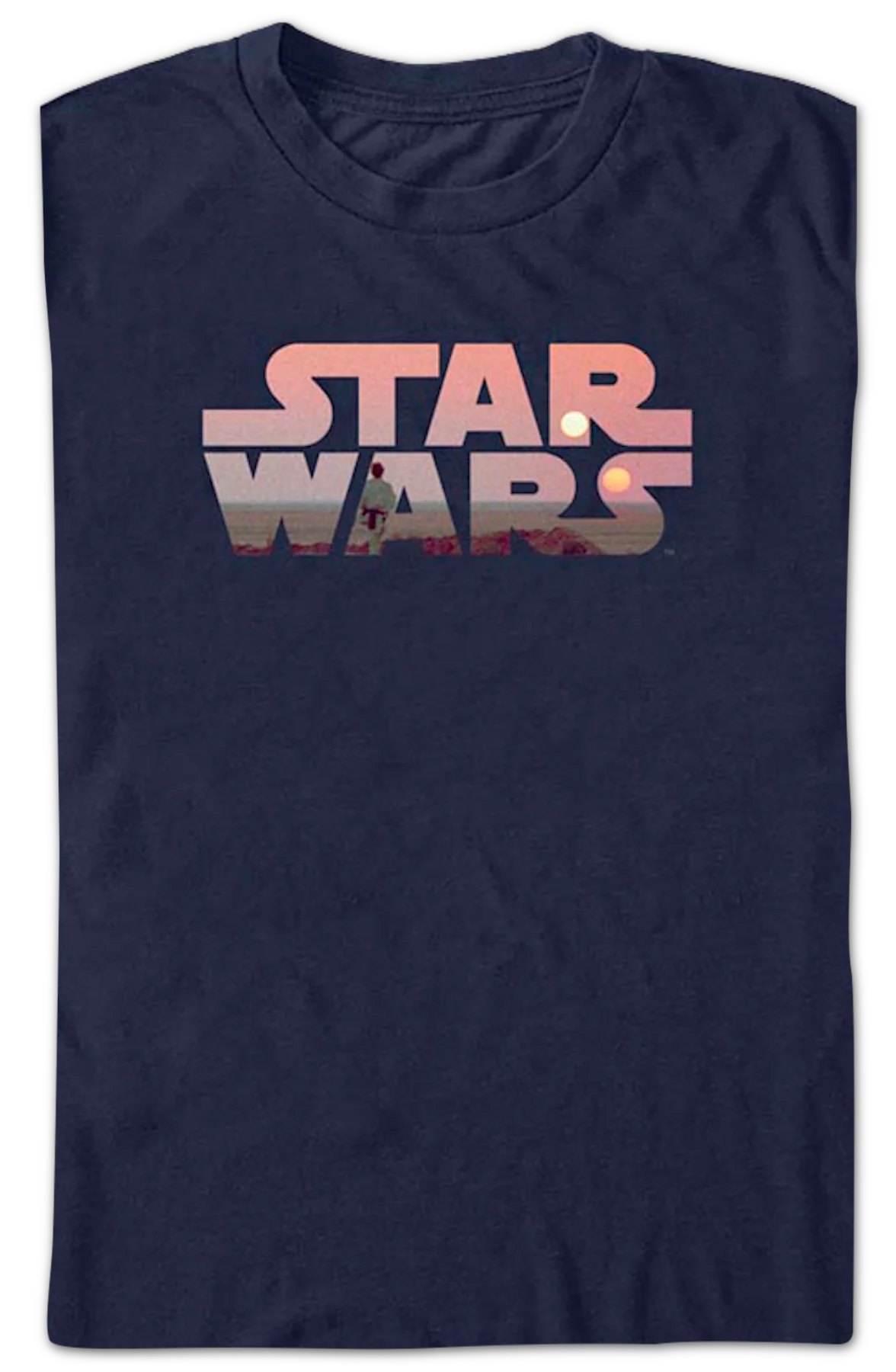 Tatooine Logo Star Wars T-Shirt - Image 2
