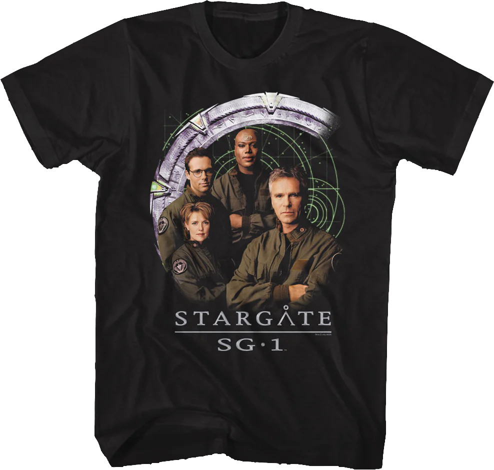 Team Photo Stargate SG-1 T-Shirt