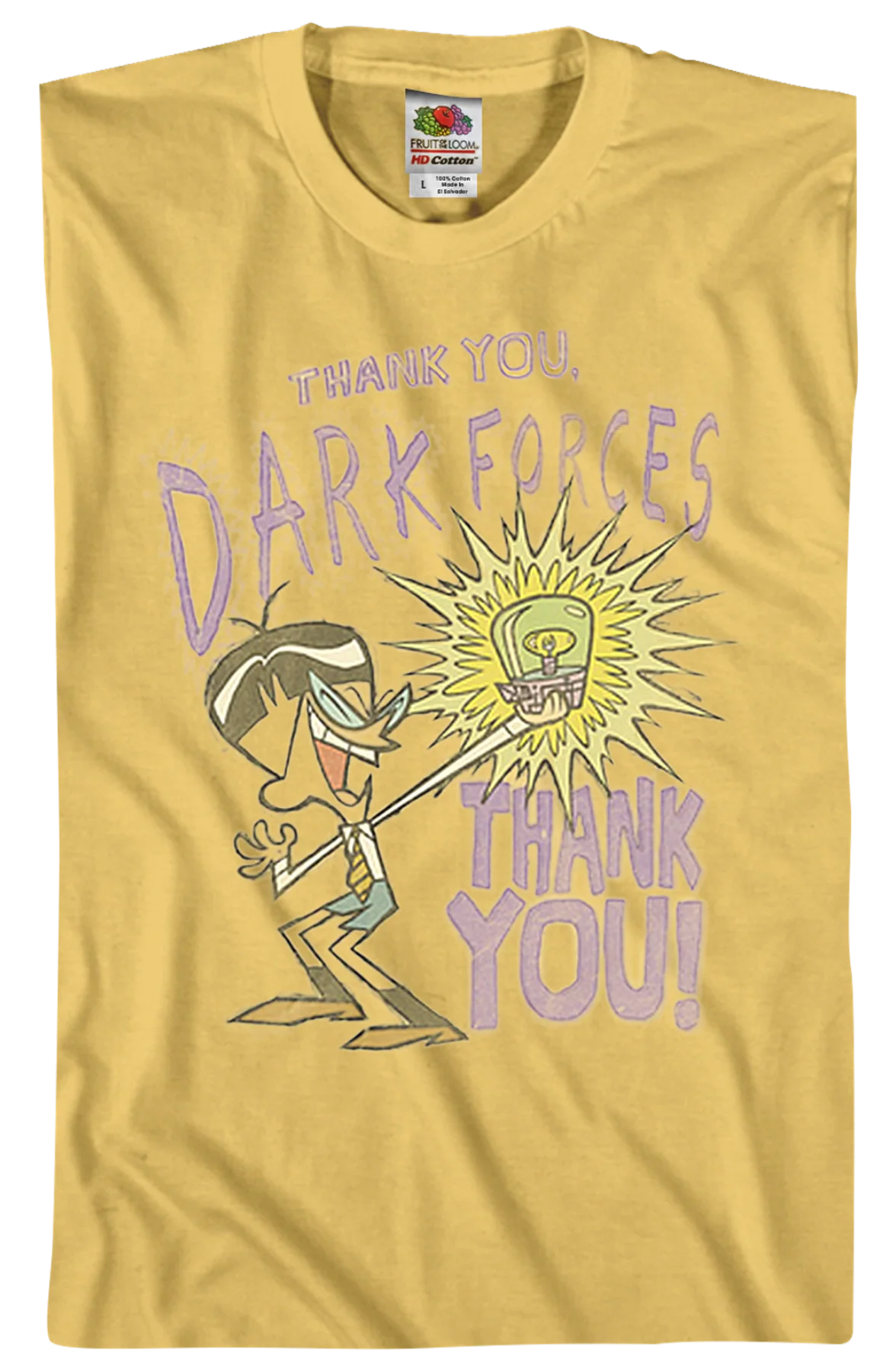 Thank You Dark Forces Dexter's Laboratory T-Shirt - Image 2