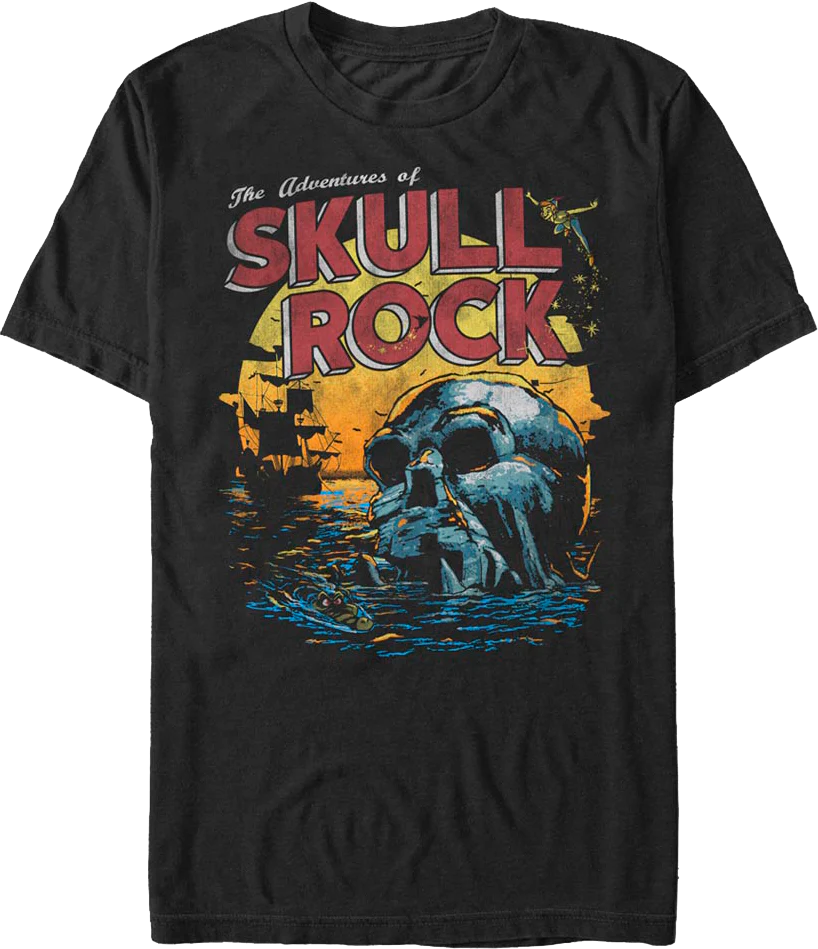 The Adventures of Skull Rock Peter Pan Disney T-Shirt